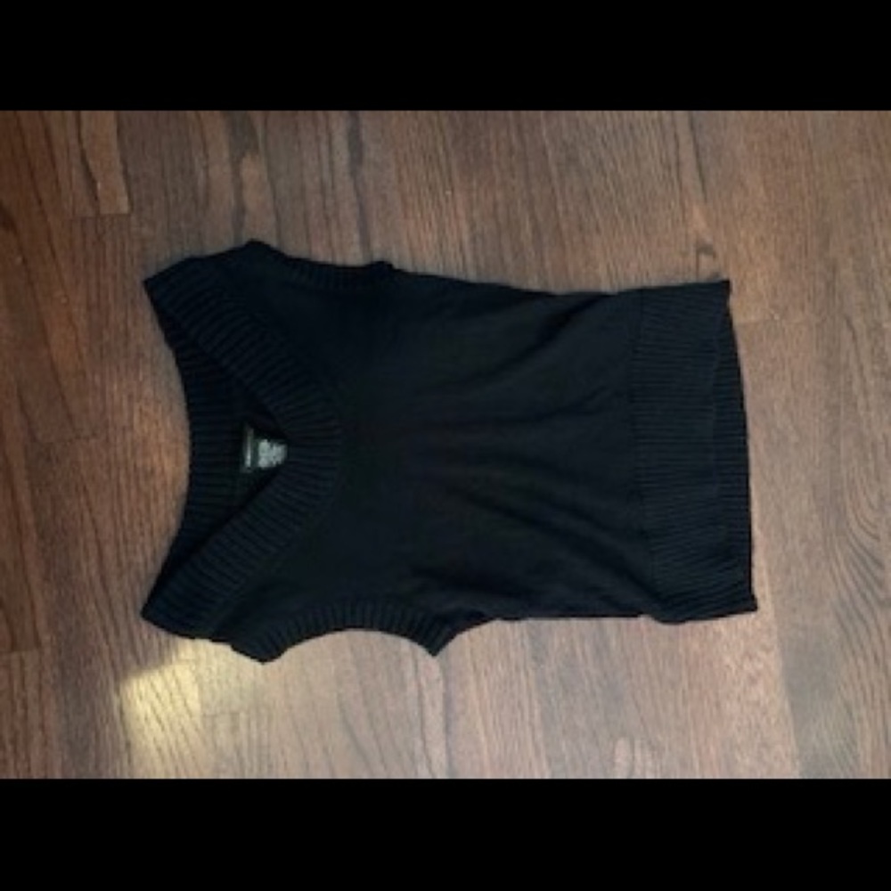 Cute sleeveless sweater!